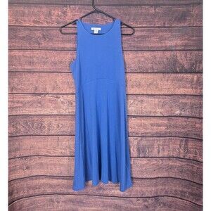 Athleta Womens M  Blue Modal Blend Santorini Thera Dress